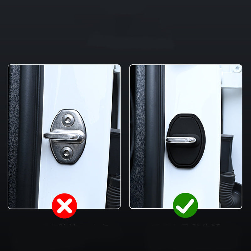 Siliconen Autodeurslot Beschermhoes | Krasbestendig, Waterdicht & Eenvoudig te Installeren