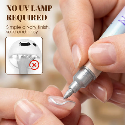 Dubbelzijdige nailart-penselenset