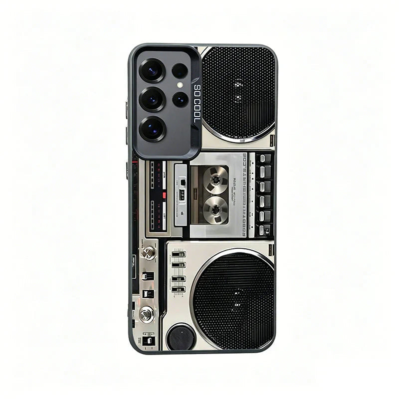 Retro Cassette Tape Telefoonhoesje