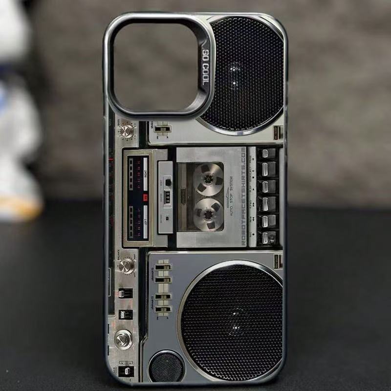 Retro Cassette Tape Telefoonhoesje