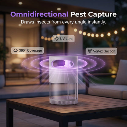 🦟 Stille UV-muggenlamp / insectenvanger | Geruisloos en gifvrij | USB-gevoed | Een must-have voor de slaapkamer 😴💤