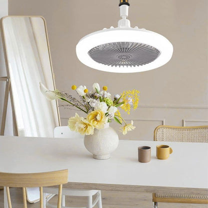 LED Plafondventilator met Afstandsbediening – Stil, 3 Lichtstanden, Energiezuinig🌀