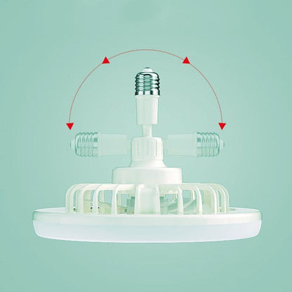 LED Plafondventilator met Afstandsbediening – Stil, 3 Lichtstanden, Energiezuinig🌀