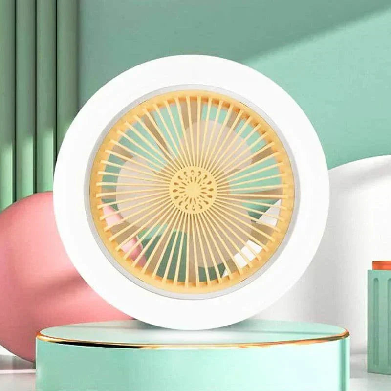 LED Plafondventilator met Afstandsbediening – Stil, 3 Lichtstanden, Energiezuinig🌀
