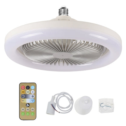 LED Plafondventilator met Afstandsbediening – Stil, 3 Lichtstanden, Energiezuinig🌀