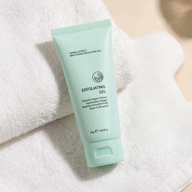 Exfoliërende gel met kruidenextracten