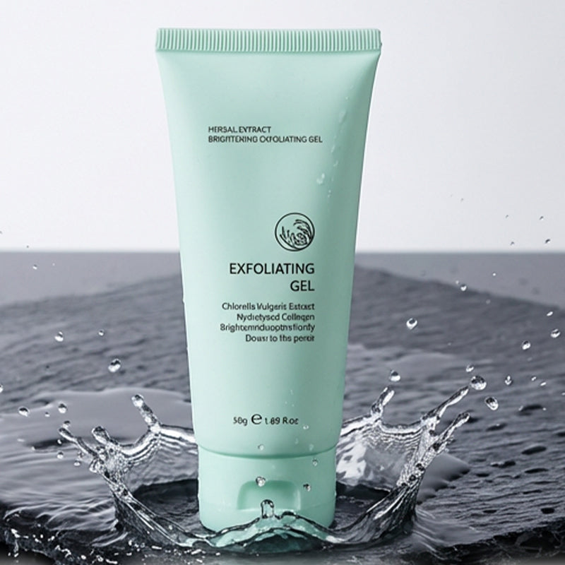 Exfoliërende gel met kruidenextracten