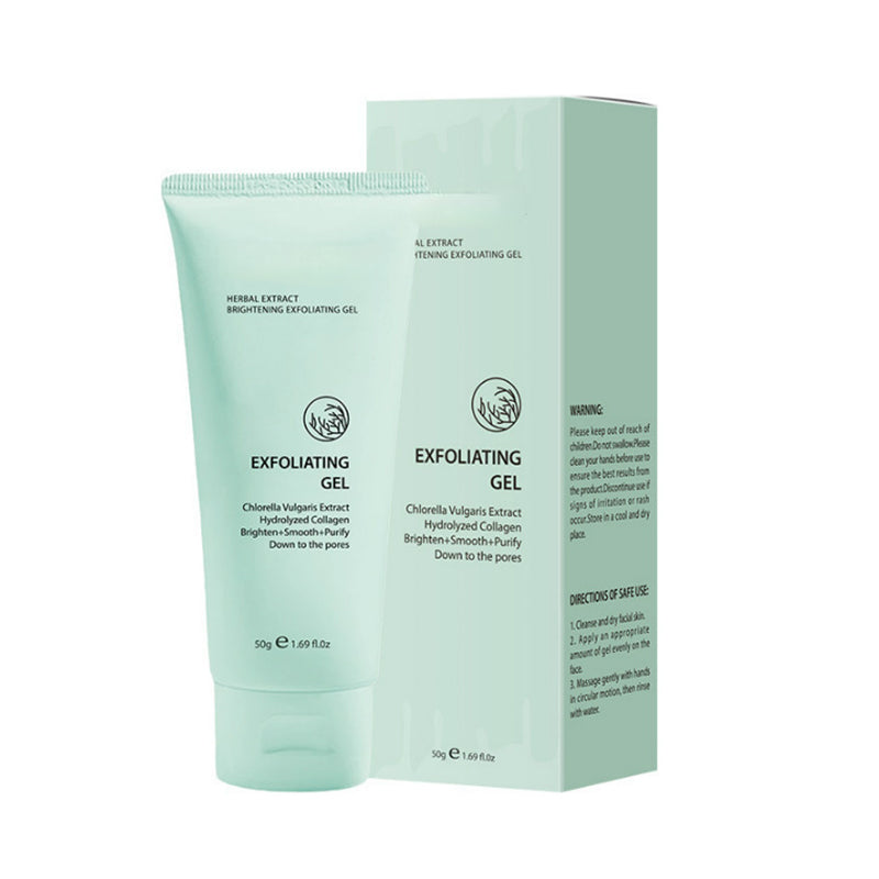 Exfoliërende gel met kruidenextracten