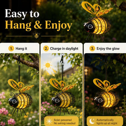 Solar Hanglamp met Bijen