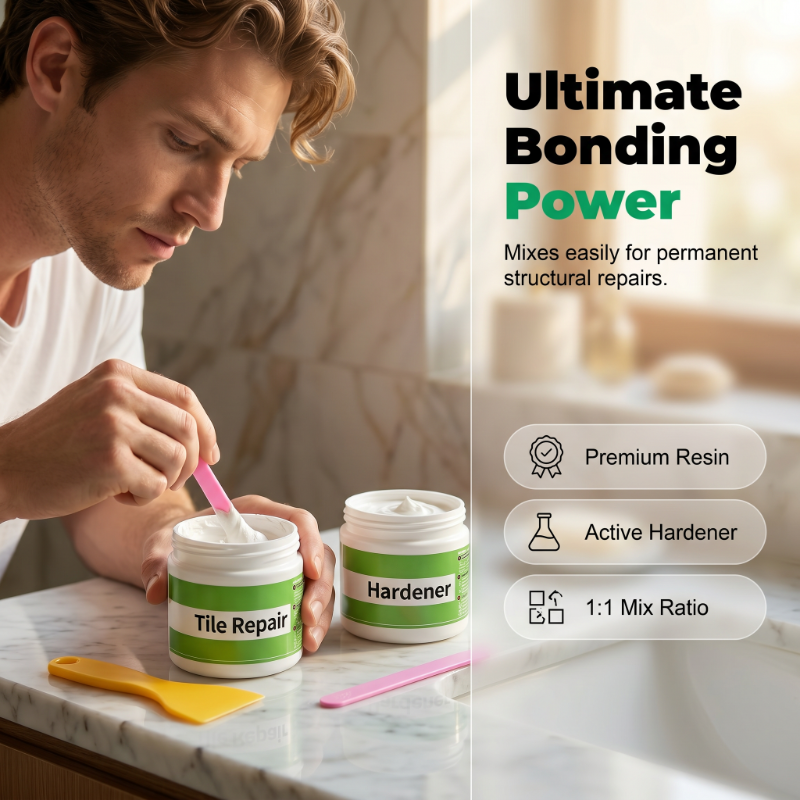 Reinigings- en reparatieset voor tegelvoegen – verwijdert scheuren en herstelt de glans 🧱✨ Professionele reparatie in slechts enkele minuten – geen ervaring vereist, perfect gereinigd! 🛠️💎