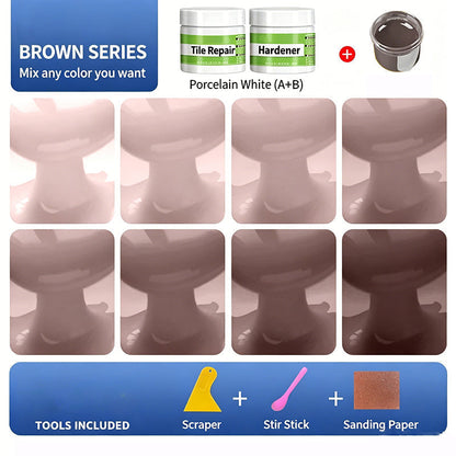 Reinigings- en reparatieset voor tegelvoegen – verwijdert scheuren en herstelt de glans 🧱✨ Professionele reparatie in slechts enkele minuten – geen ervaring vereist, perfect gereinigd! 🛠️💎