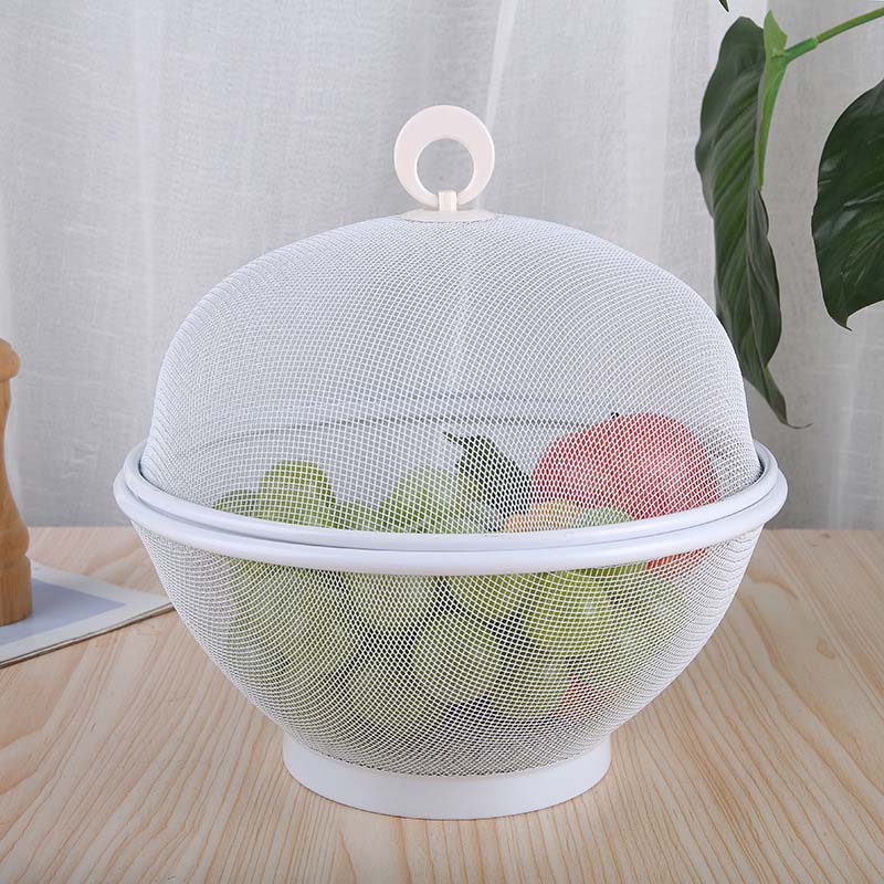 Fruitmand met deksel – Beschermt het fruit, houdt het vers