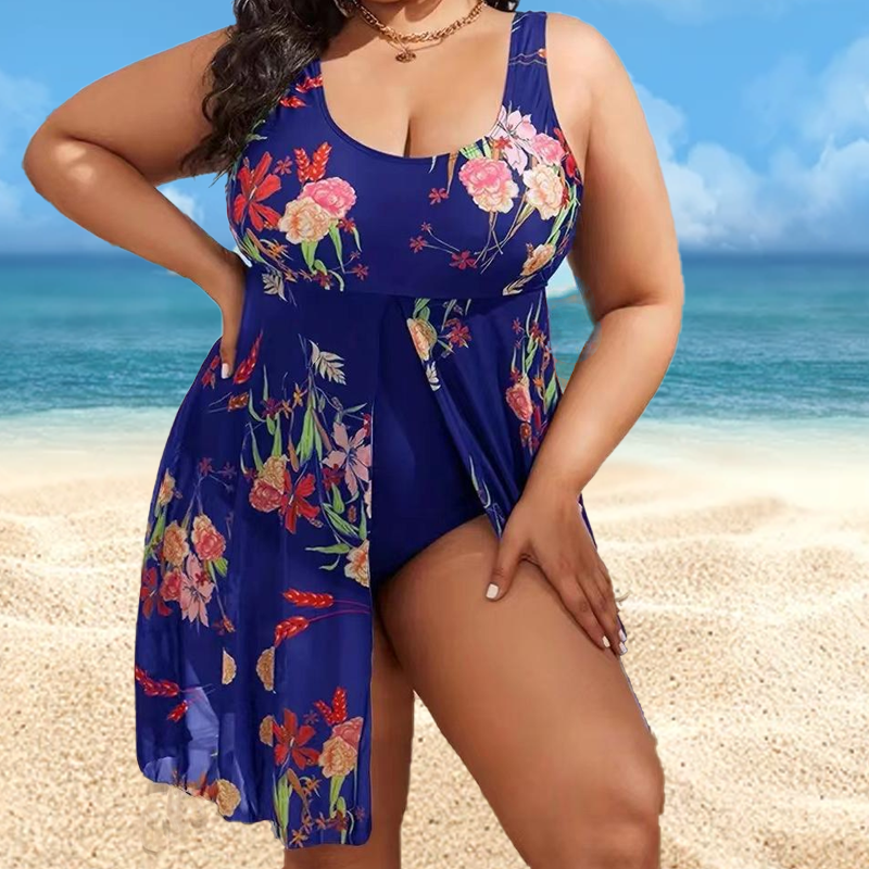 🌊 Gebloemd badpak voor dames – Zeer elastisch, figuurcorrigerend en billenliftend, de perfecte keuze voor een strandvakantie.