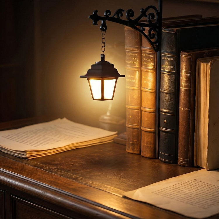 📢📢 Tijdelijke actie: 50% korting! 🔥 Mini retro straatlantaarn boekensteunen 📚💡 – Voeg een uniek design toe aan uw boekenplank