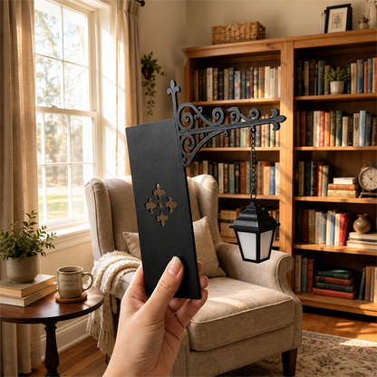 📢📢 Tijdelijke actie: 50% korting! 🔥 Mini retro straatlantaarn boekensteunen 📚💡 – Voeg een uniek design toe aan uw boekenplank