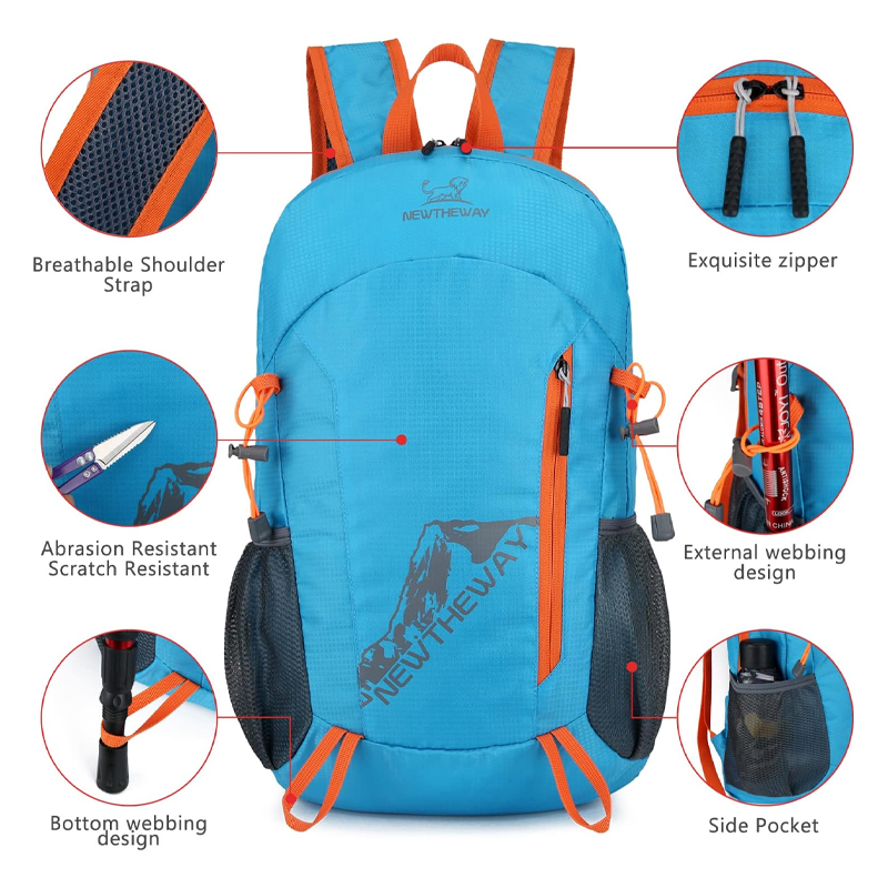 ⏰📢📢 50% korting❗️❗️ Van wandelingen tot strandvakanties: Deze scheurbestendige en waterdichte rugzak met antidiefstalvakken en 7 compartimenten is opvouwbaar en gemakkelijk mee te nemen – je ideale metgezel voor dagtochten.🎒