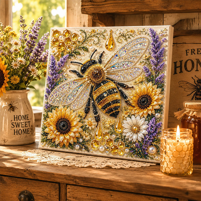 🎨 DIY diamond painting met dierenmotieven – ontspan en creëer een schitterend resultaat.