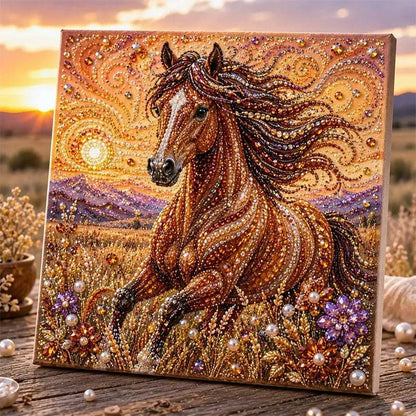 🎨 DIY diamond painting met dierenmotieven – ontspan en creëer een schitterend resultaat.