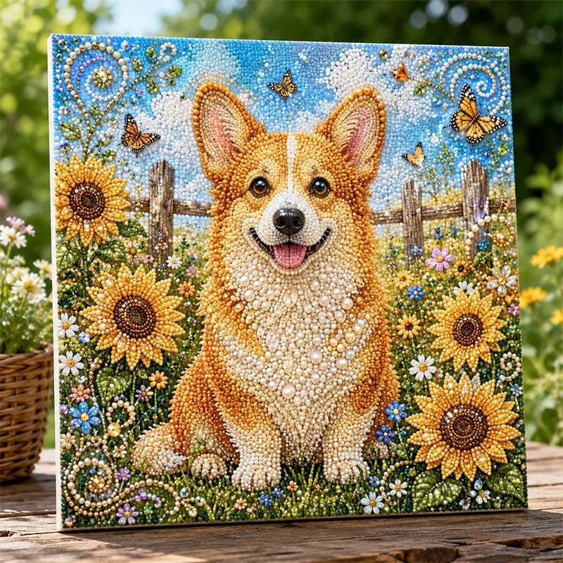 🎨 DIY diamond painting met dierenmotieven – ontspan en creëer een schitterend resultaat.