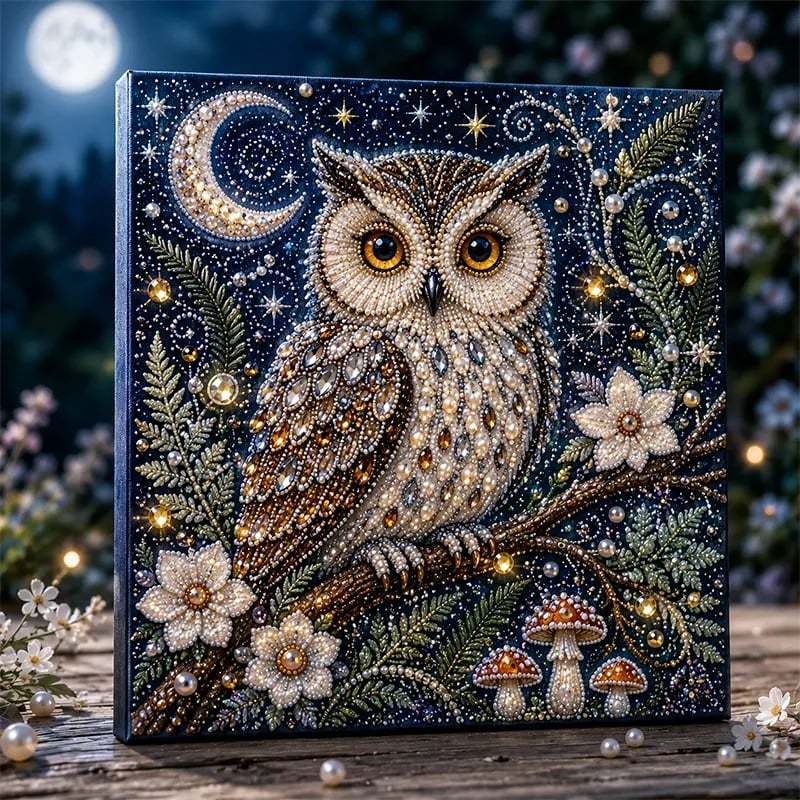 🎨 DIY diamond painting met dierenmotieven – ontspan en creëer een schitterend resultaat.