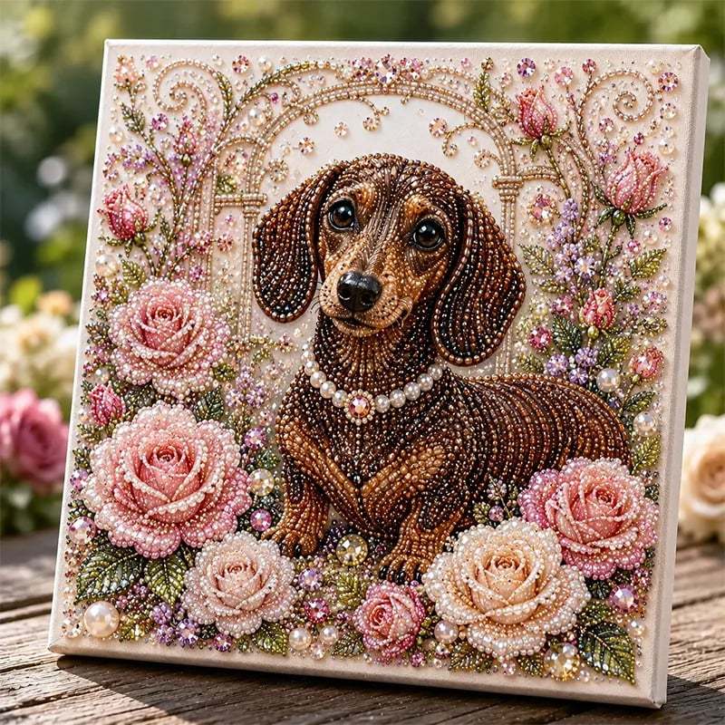🎨 DIY diamond painting met dierenmotieven – ontspan en creëer een schitterend resultaat.