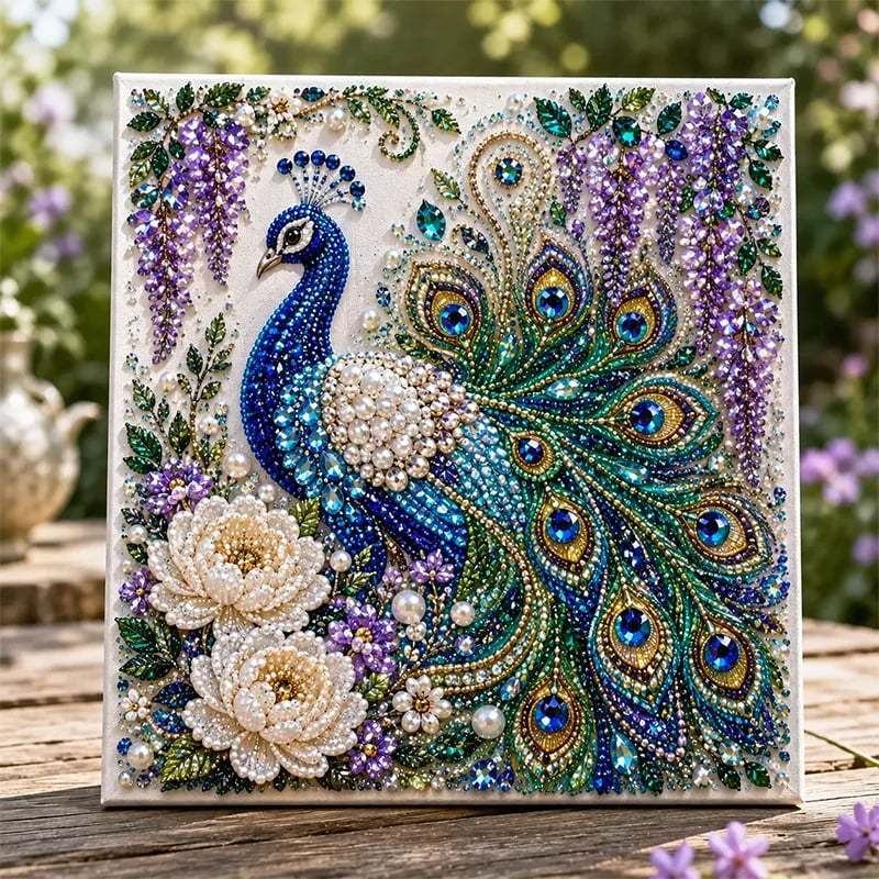 🎨 DIY diamond painting met dierenmotieven – ontspan en creëer een schitterend resultaat.