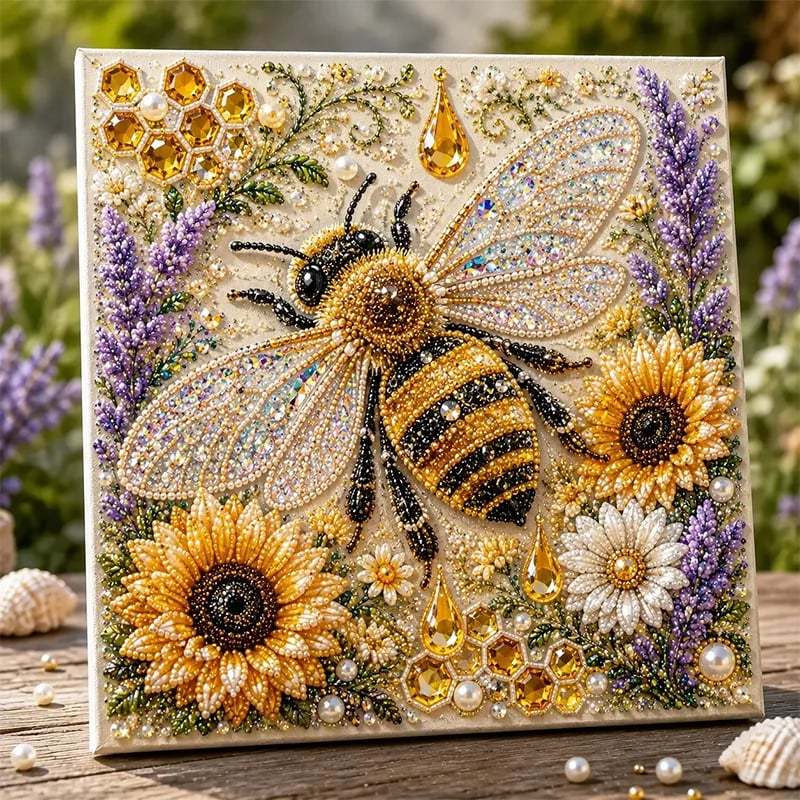 🎨 DIY diamond painting met dierenmotieven – ontspan en creëer een schitterend resultaat.