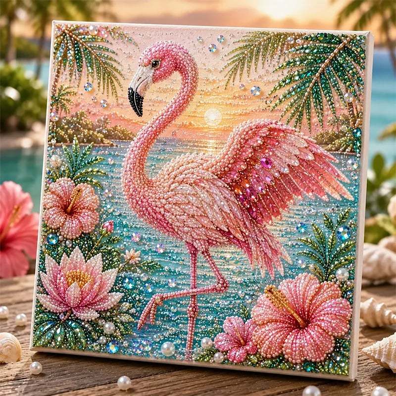 🎨 DIY diamond painting met dierenmotieven – ontspan en creëer een schitterend resultaat.