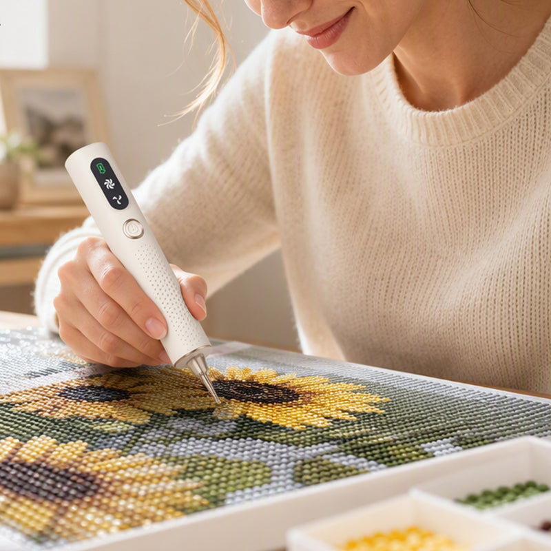 Elektrische diamantpen voor diamond painting
