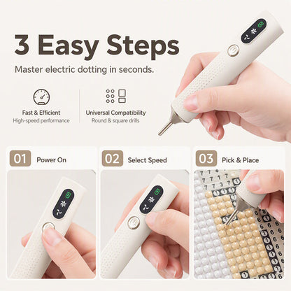 Elektrische diamantpen voor diamond painting