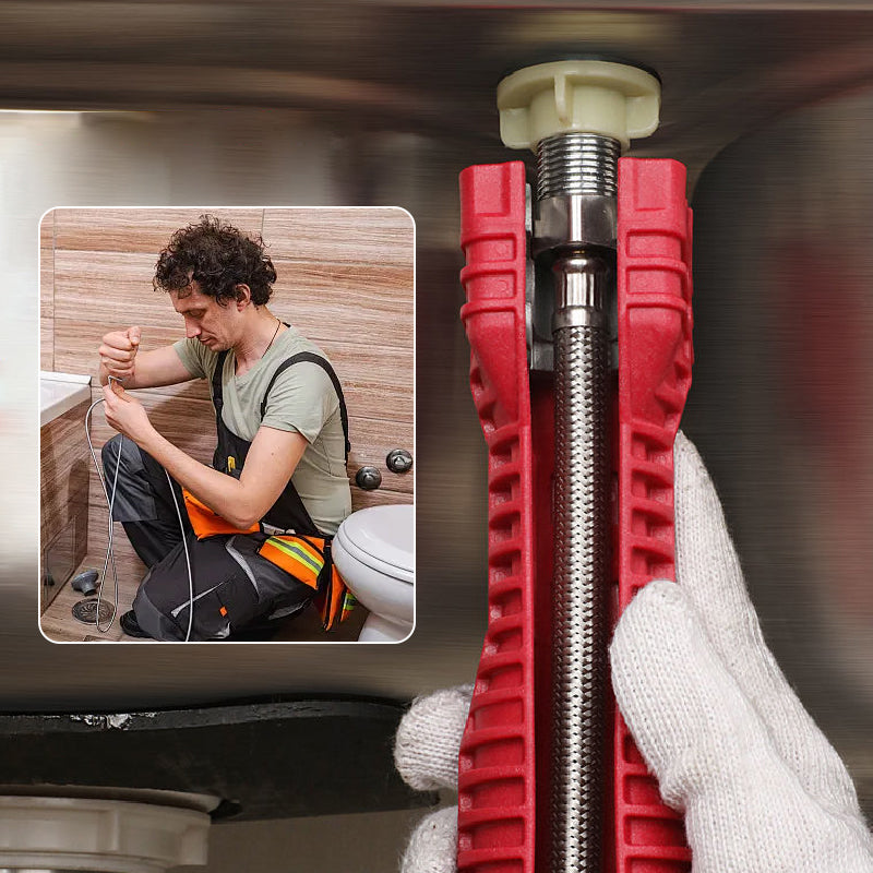 Multifunctionele pijptang voor loodgieterswerk