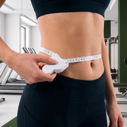 Automatisch oprolbaar 3D-lichaamsmeetlint – Voor nauwkeurige meting van taille, heupen, borst en armen
