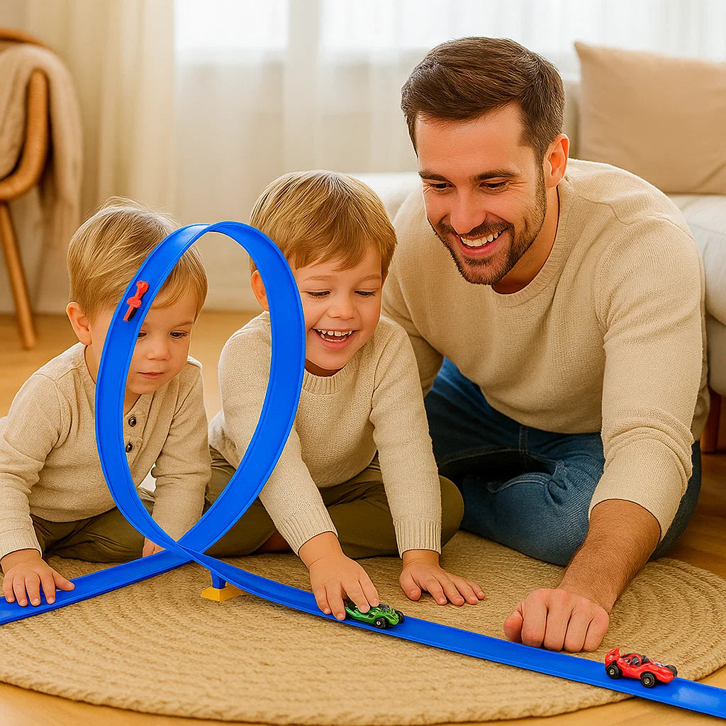 Joustava kilparata-rakennussarja