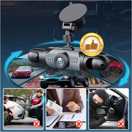 Quad Dashcam Systeem