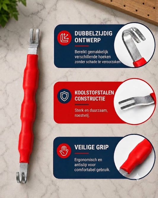 ProReach 5-delige tangenset voor het verwijderen van elektrische connectoren - speciaal gereedschap voor auto en elektra