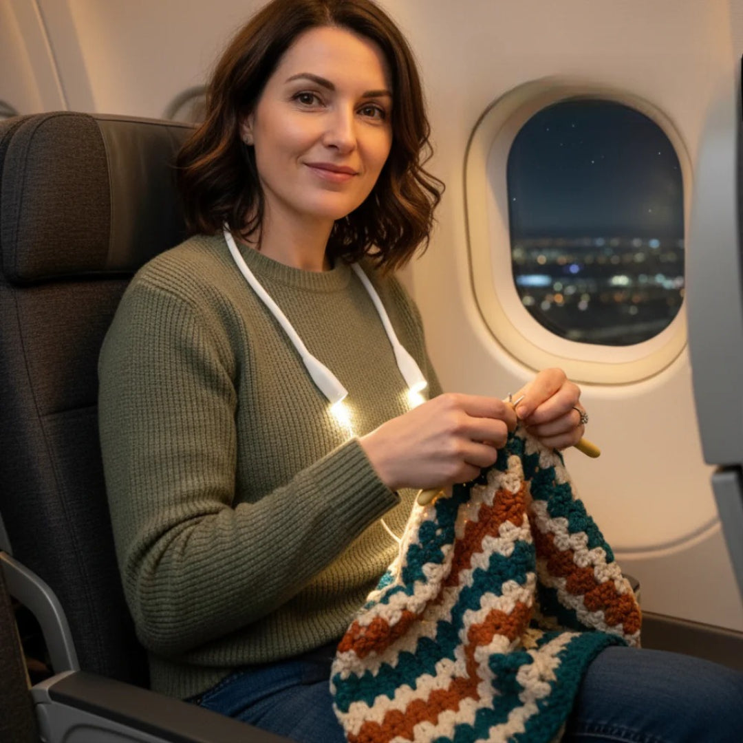 Oplaadbare LED Neklamp voor Lezen & Breien (Dimbaar)