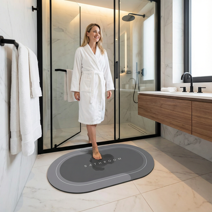 Sneldrogende badmat